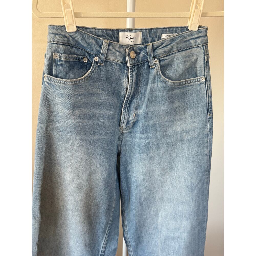 Rails Light Blue Wide-Leg Jeans - Picture 7 of 9